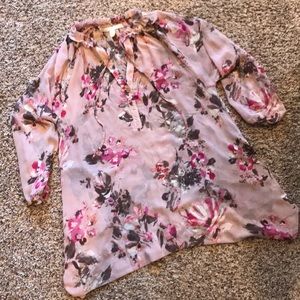 Flowered blouse